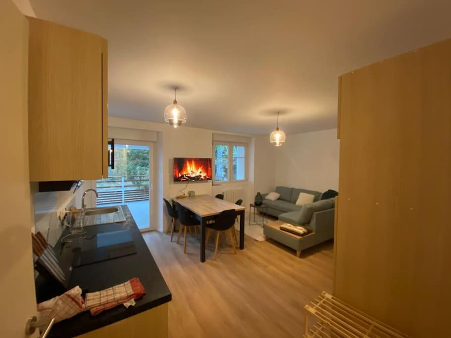 Appartement Chaleureux Au Pied Des Pistes Orbey Esterno foto